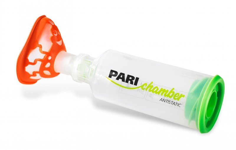  Dispozitiv pentru inhalat MDI - Pari Chamber - tip Babyhaler petru copii + 2 ani