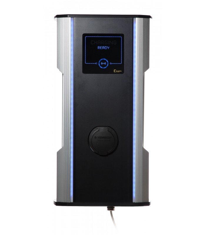  Statie incarcare electrica CityCharge Mini2 up to 2x22 kW + 3G / LAN/ Wifi + RFID +10 cards + OCPP +2 yrs. Elios.cloud