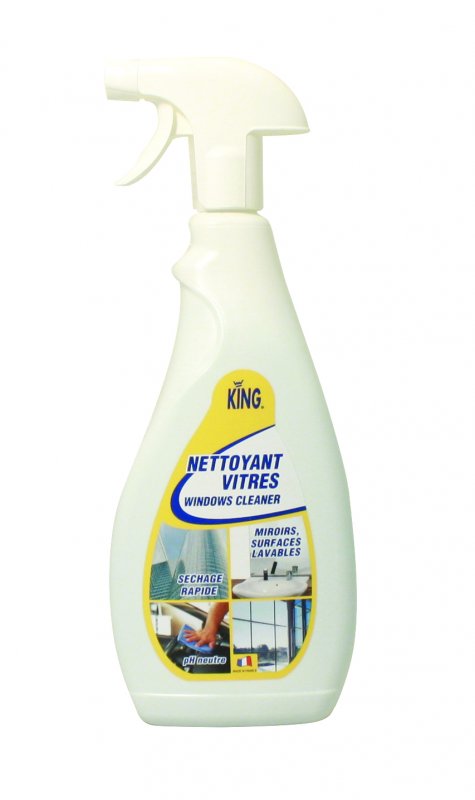  Spray lichid pentru curatarea geamurilor. 750ml - King 