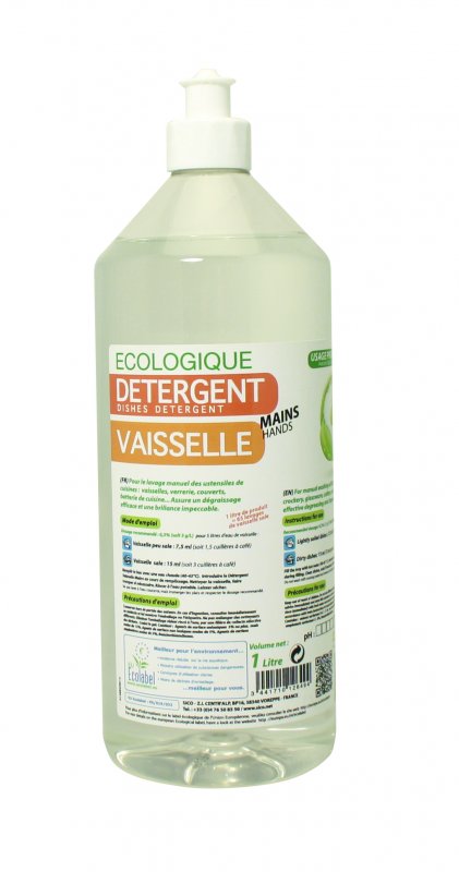  Ecolabel - Detergent ecologic pentru spalarea manuala a vaselor – King